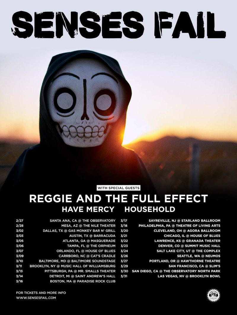 Senses Fail Tour Dates Senses Fail Tour Dates