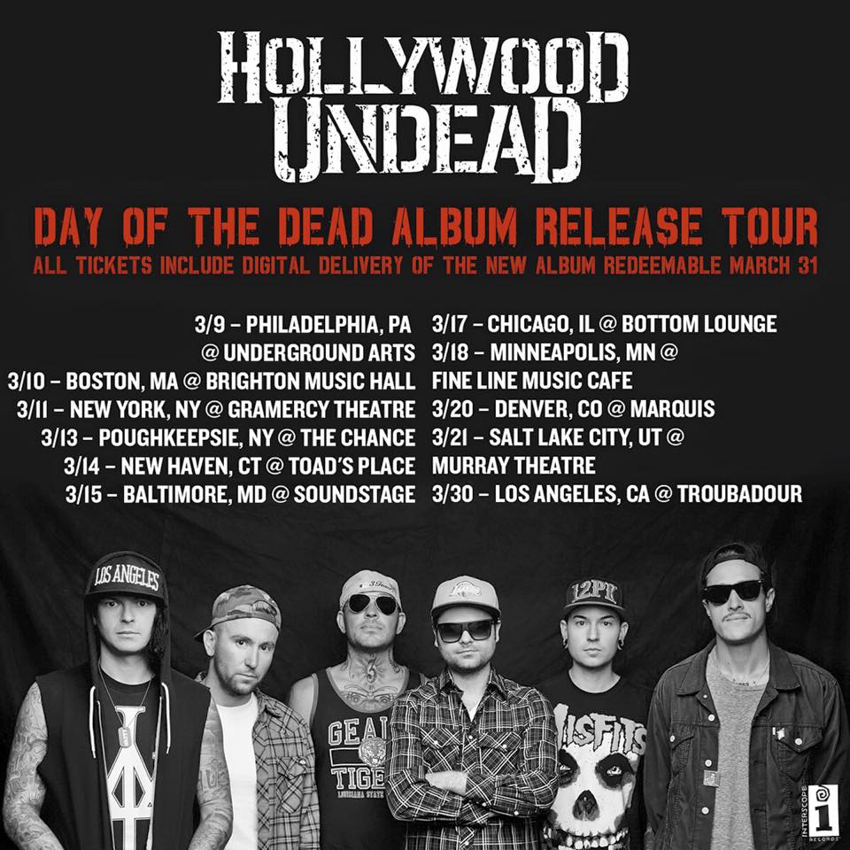 hollywood undead tour dates