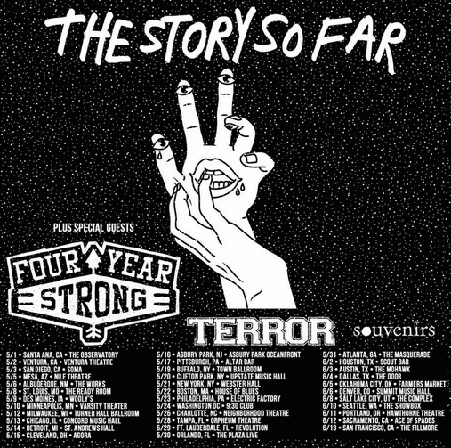 The Story So Far announce tour Listen Here Reviews