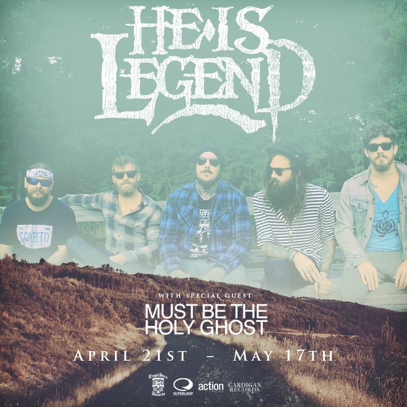 He Is Legend announce headlining tour Listen Here Reviews
