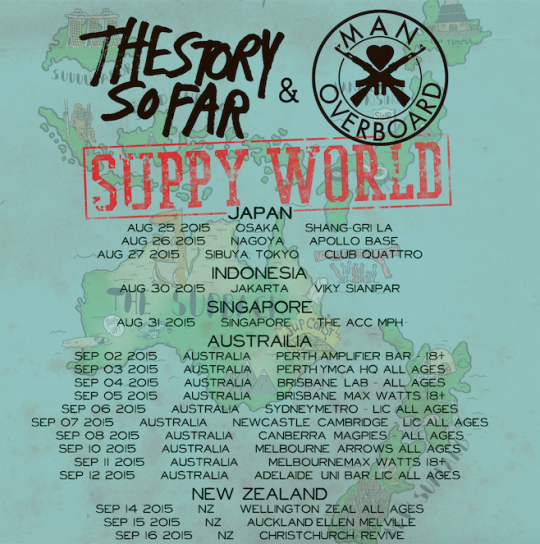 Man Overboard announce tour with The Story So Far Listen Here Reviews