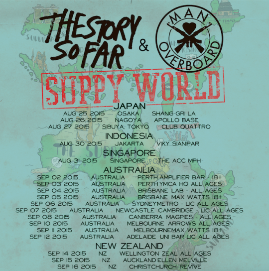 the story so far 2015 tour