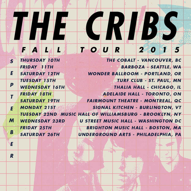 The Cribs Announce North American Tour Listen Here Reviews