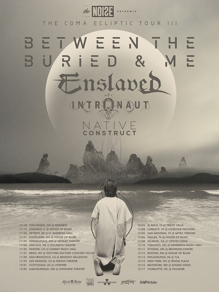 Between The Buried and Me announce tour dates Listen Here Reviews