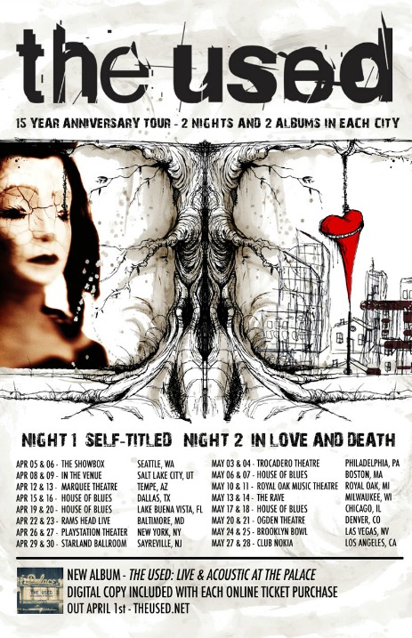 the used 20th anniversary tour