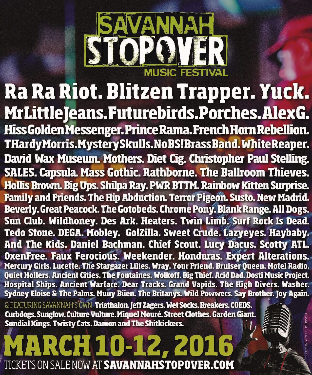 Savannah Stopover Festival announces final lineup Listen Here Reviews