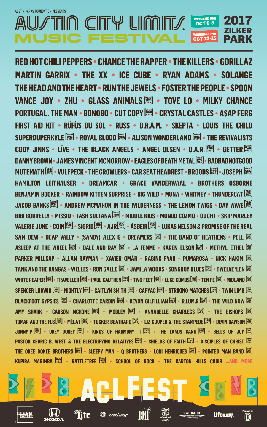 Austin City Limits drops lineup for 2017 festival — Listen ...